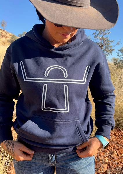 Unisex Shop A Bull Hoodie - Navy