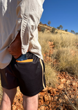 Unisex Shop A Bull Footy Shorts - Neon Orange