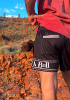 Unisex Shop A Bull Footy Shorts - Cowboy Skull